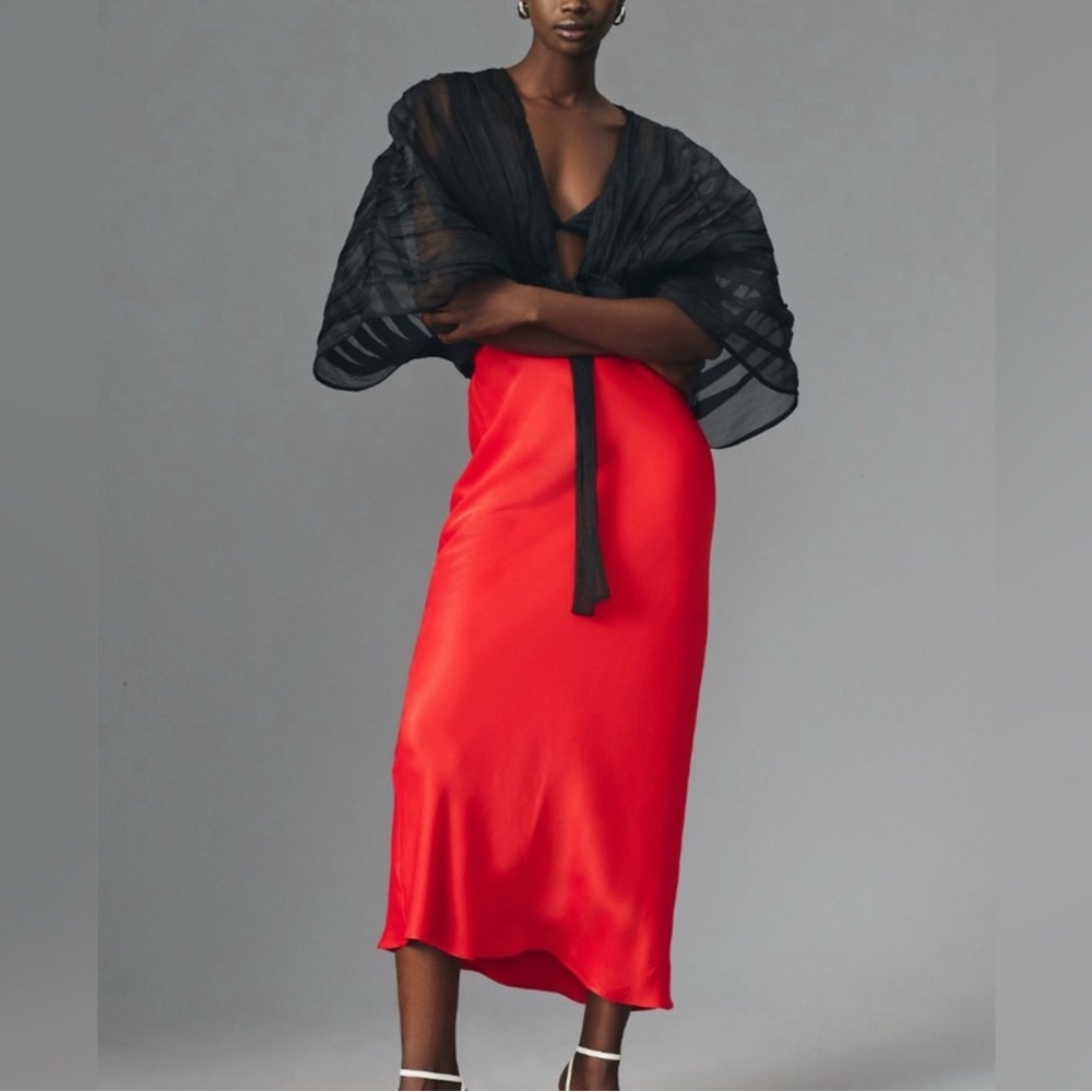 NWT The Tilda Maxi Slip Skirt, Size L